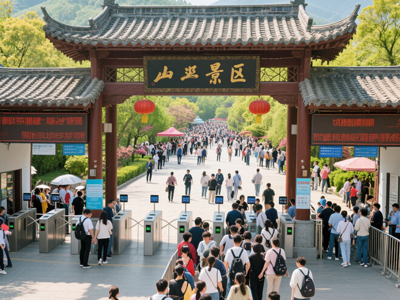 景区闸机检票主板应用