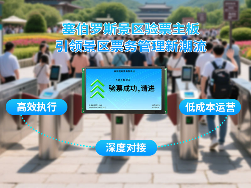 塞伯罗斯景区验票主板引领景区票务管理迈向新的高度