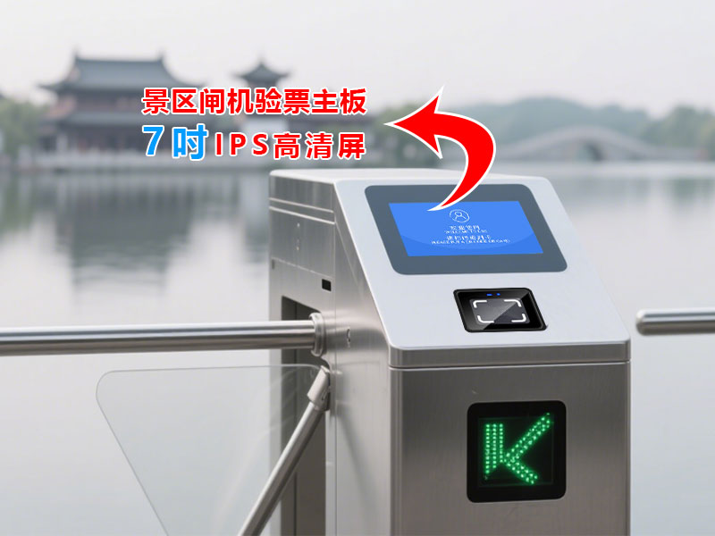 7吋屏开启景区验票智能新视界
