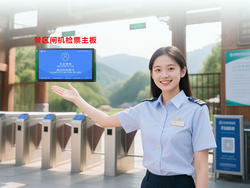 景区验票主板助力景区高效运营