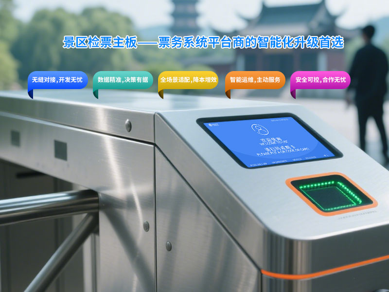 景区检票主板——票务系统平台商的智能化升级首选
