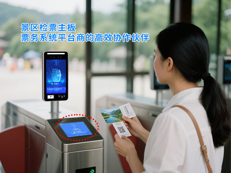 景区检票主板：票务系统平台商的高效协作伙伴
