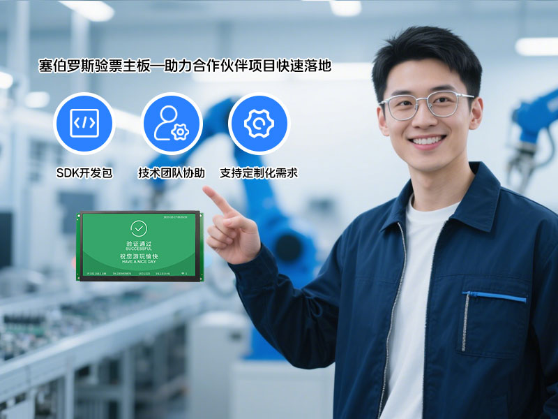 塞伯罗斯验票主板自主研发+全力支持,助力合作伙伴项目快速落地