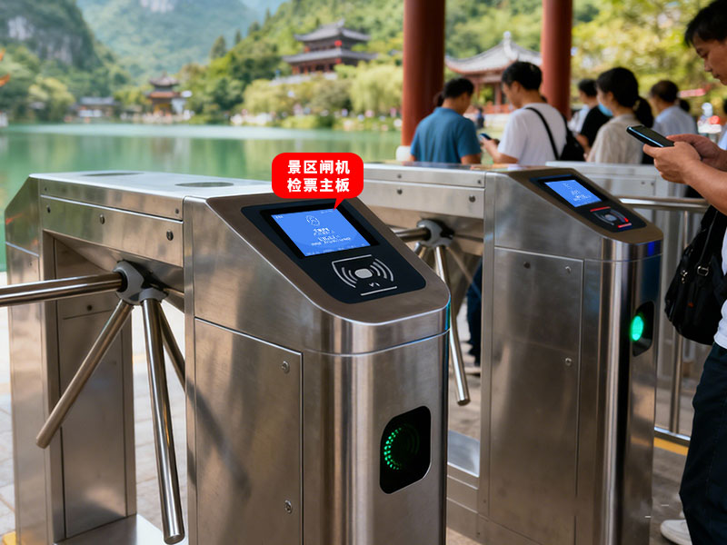 景区闸机检票主板稳定运行