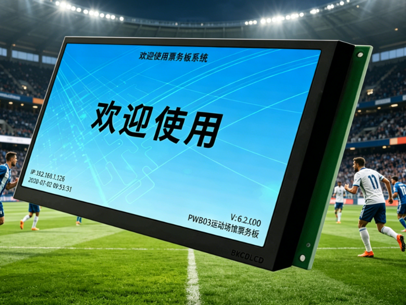 PWB03运动场馆票务板助力场馆智能升级